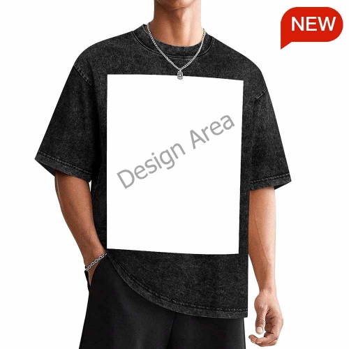 Washed Drop Shoulder T-Shirt