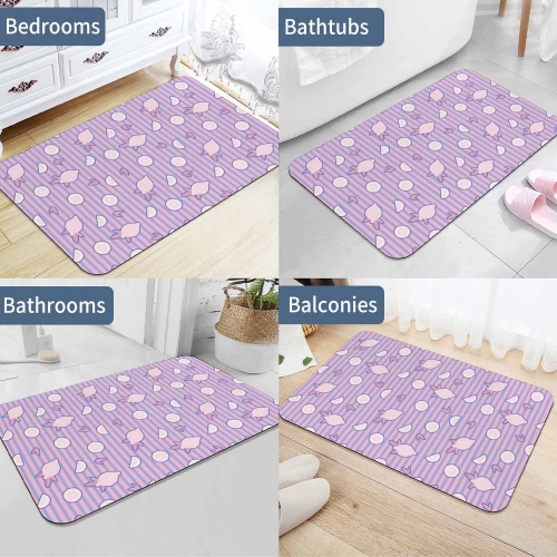 Diatom Ooze Bath Mat 19.7"×31.5"
