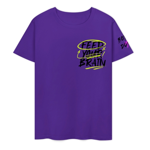 Men's Cotton T-Shirt (Chest&Sleeve Print)