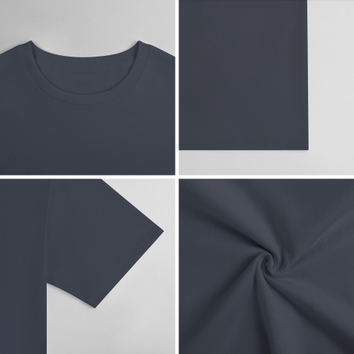 Men's Cotton T-Shirt (Chest&Sleeve Print)