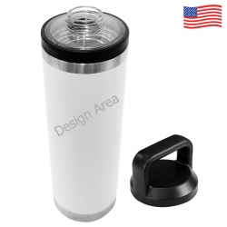 600ml Insulated Water Bottle with Chug Cap