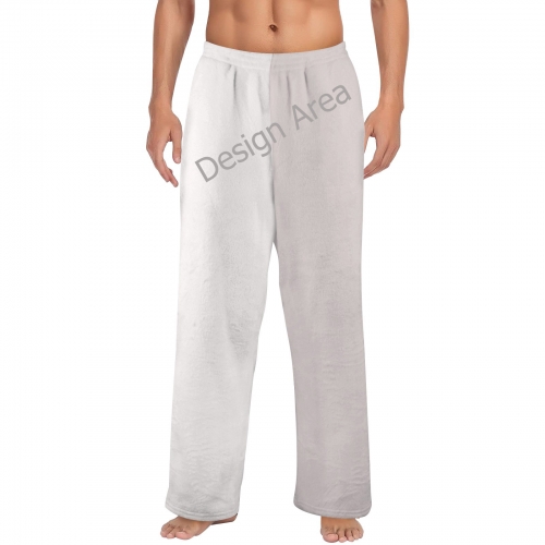Men's Flannel Pajama Trousers (Model L76)