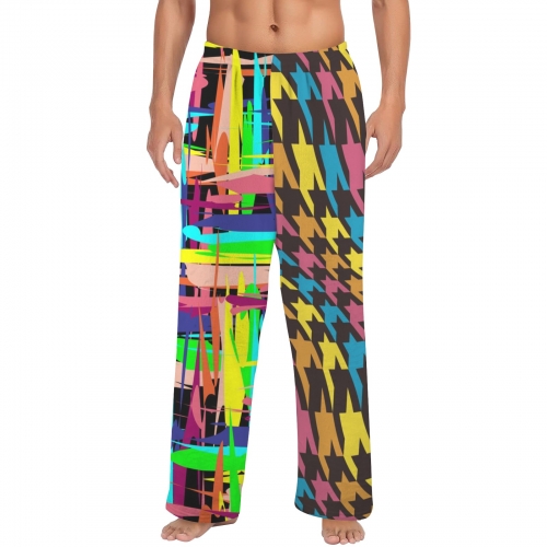 Men's Flannel Pajama Trousers (Model L76)