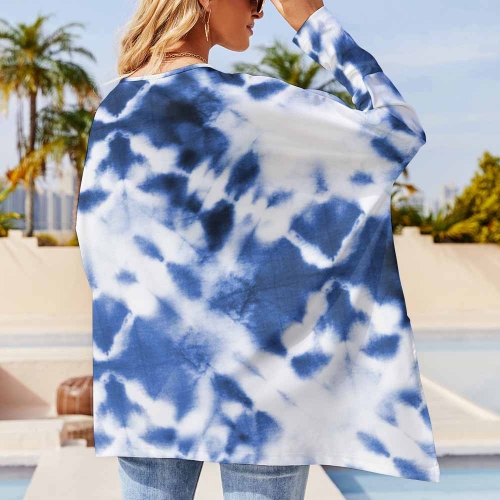 Women's Asymmetric Hem Long Sleeve Top