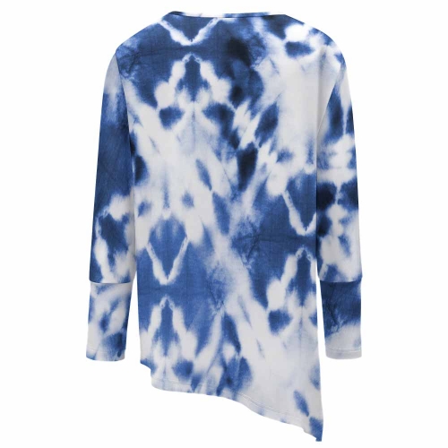 Women's Asymmetric Hem Long Sleeve Top