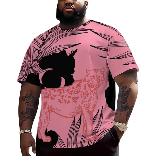 Men's Plus Size Drop Shoulder T-Shirt