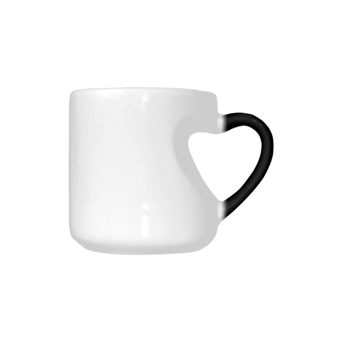 Heart-shaped Morphing Mug