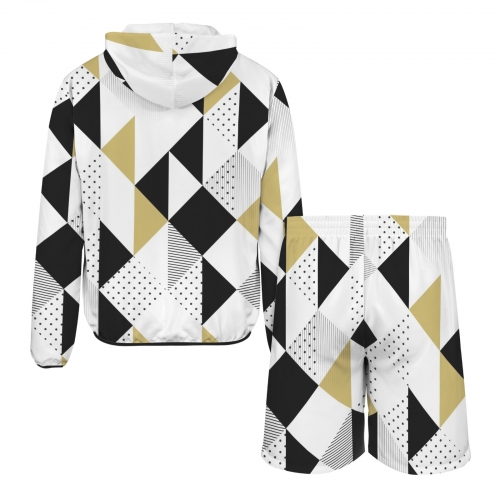Men's Lightweight Sun Hoodie & Shorts Set