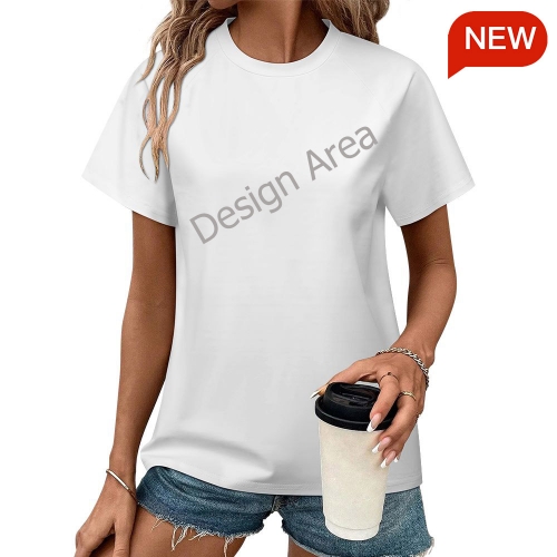 Women's All Over Print Raglan T-Shirt