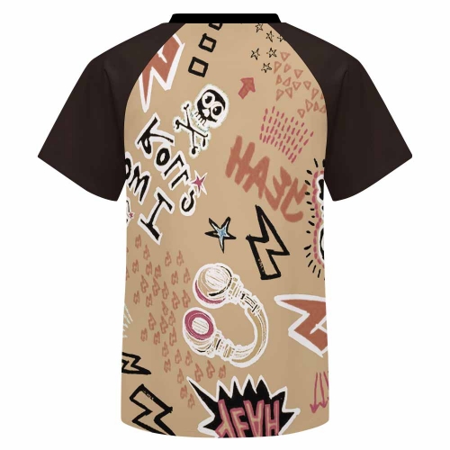 Women's All Over Print Raglan T-Shirt