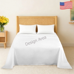 Twin Bedding Set (Bed Sheet + Pillowcases)
