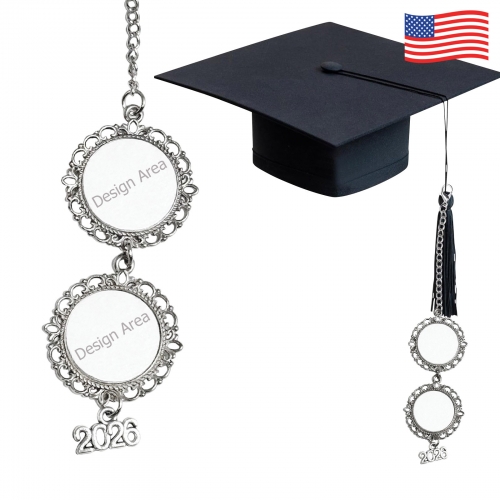 Graduation Cap Photo Charm