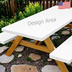 Picnic Table & Bench Covers Set 60x30inch