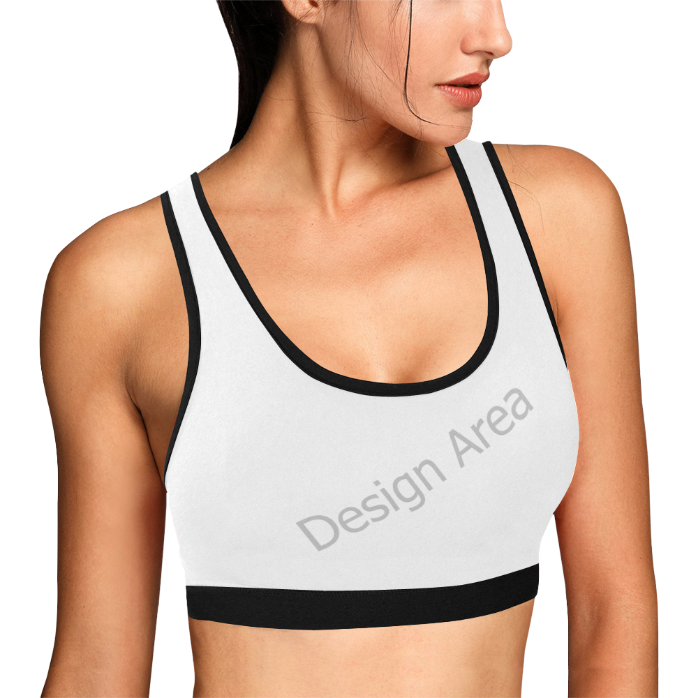 Women's All Over Print Sports Bra (Model T52)