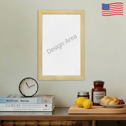 Natural Wood Framed Art Print 8×12inch