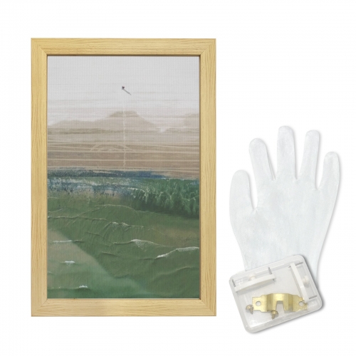 Natural Wood Framed Art Print 8×12inch