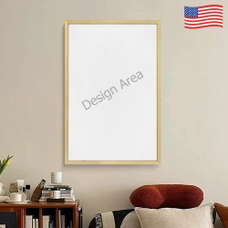 Natural Wood Framed Art Print 24×36inch