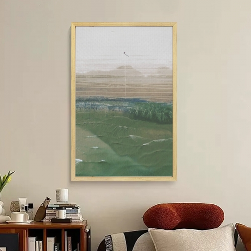 Natural Wood Framed Art Print 24×36inch