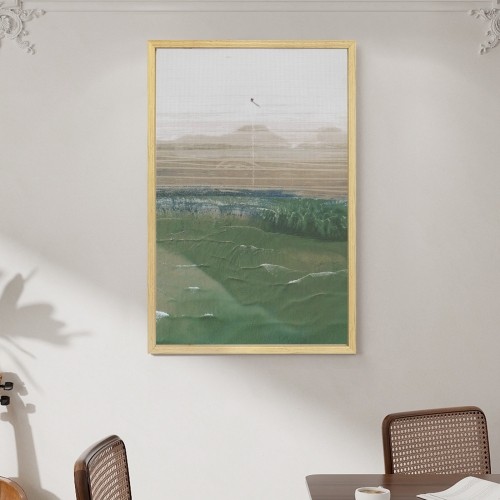 Natural Wood Framed Art Print 24×36inch