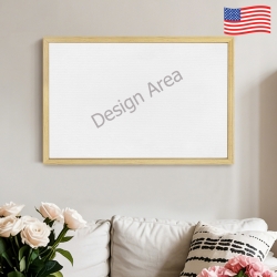 Natural Wood Framed Art Print 30×20inch