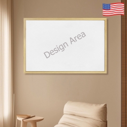 Natural Wood Framed Art Print 36×24inch