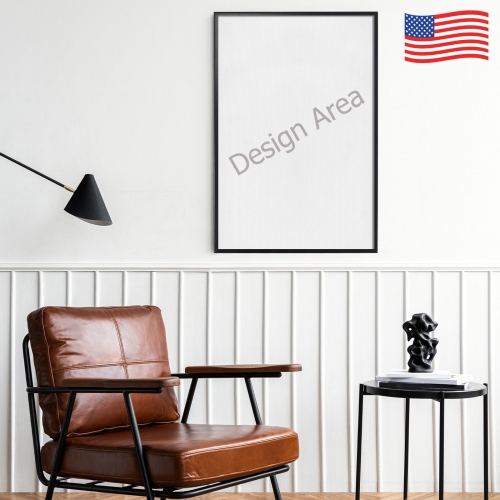 Black Framed Art Print 24×36inch