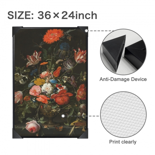 Black Framed Art Print 24×36inch