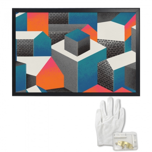 Black Framed Art Print 24×16inch