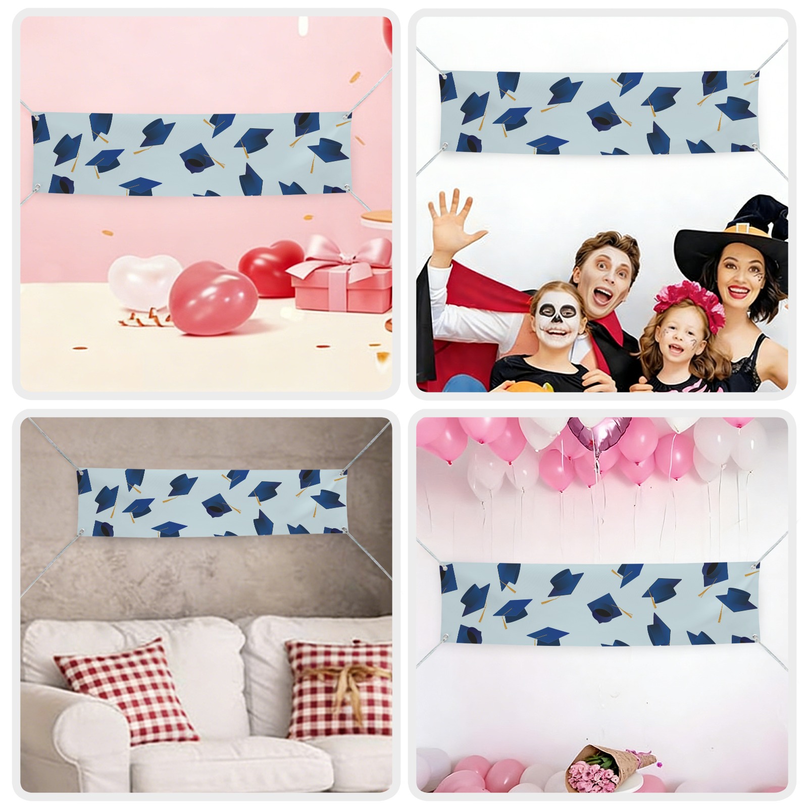Festival Banner 47x12inch