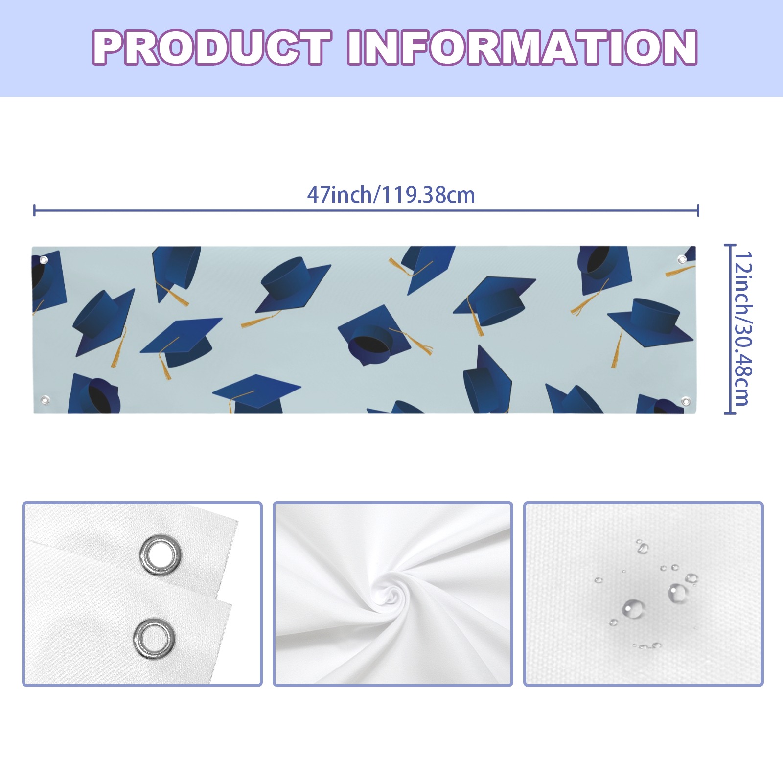 Festival Banner 47x12inch