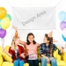 Festival Banner 47x24inch