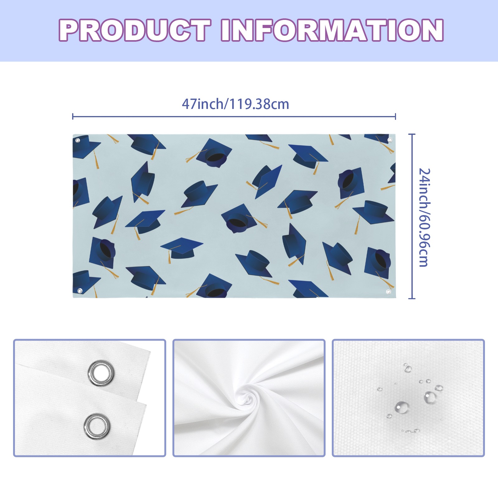 Festival Banner 47x24inch