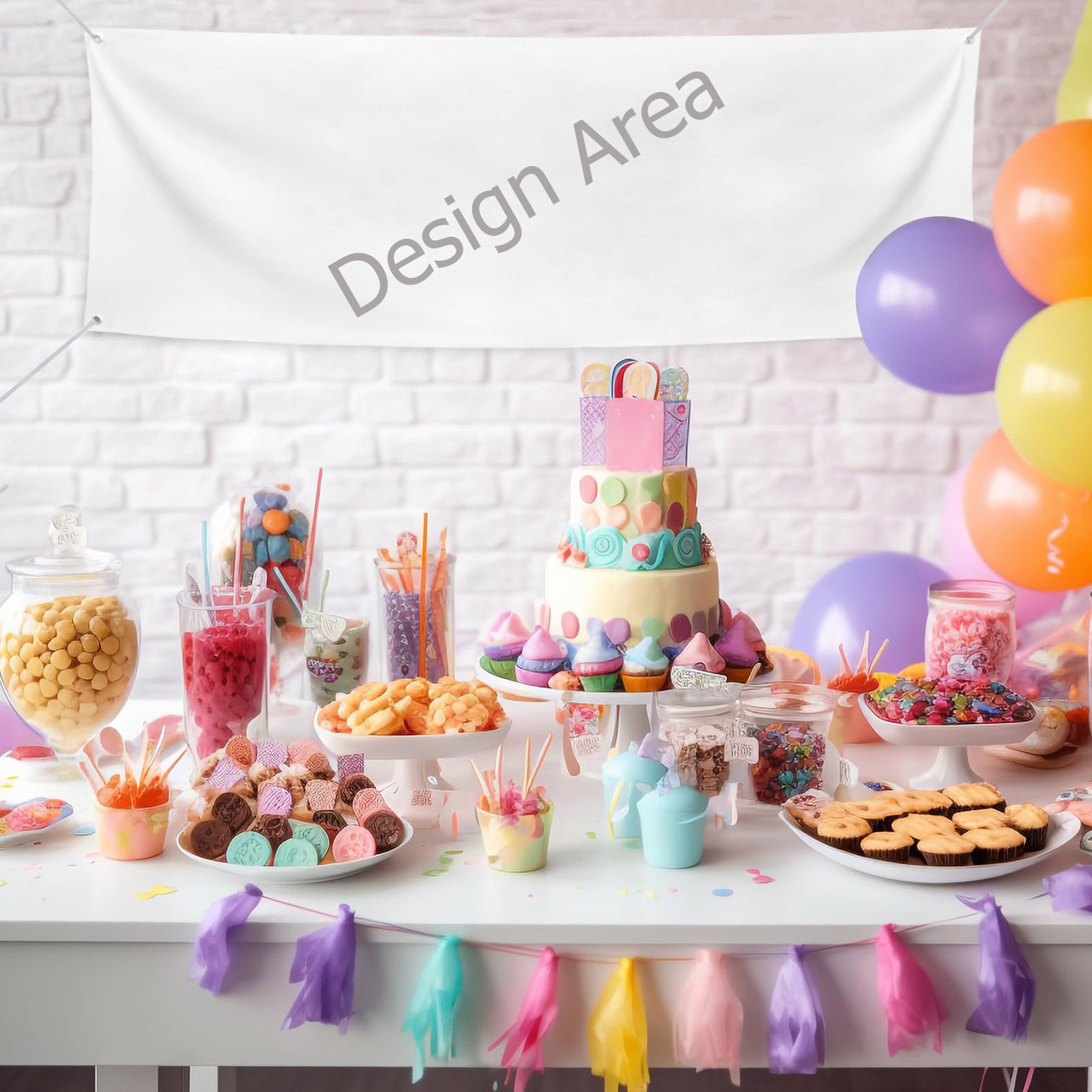 Festival Banner 71x24inch