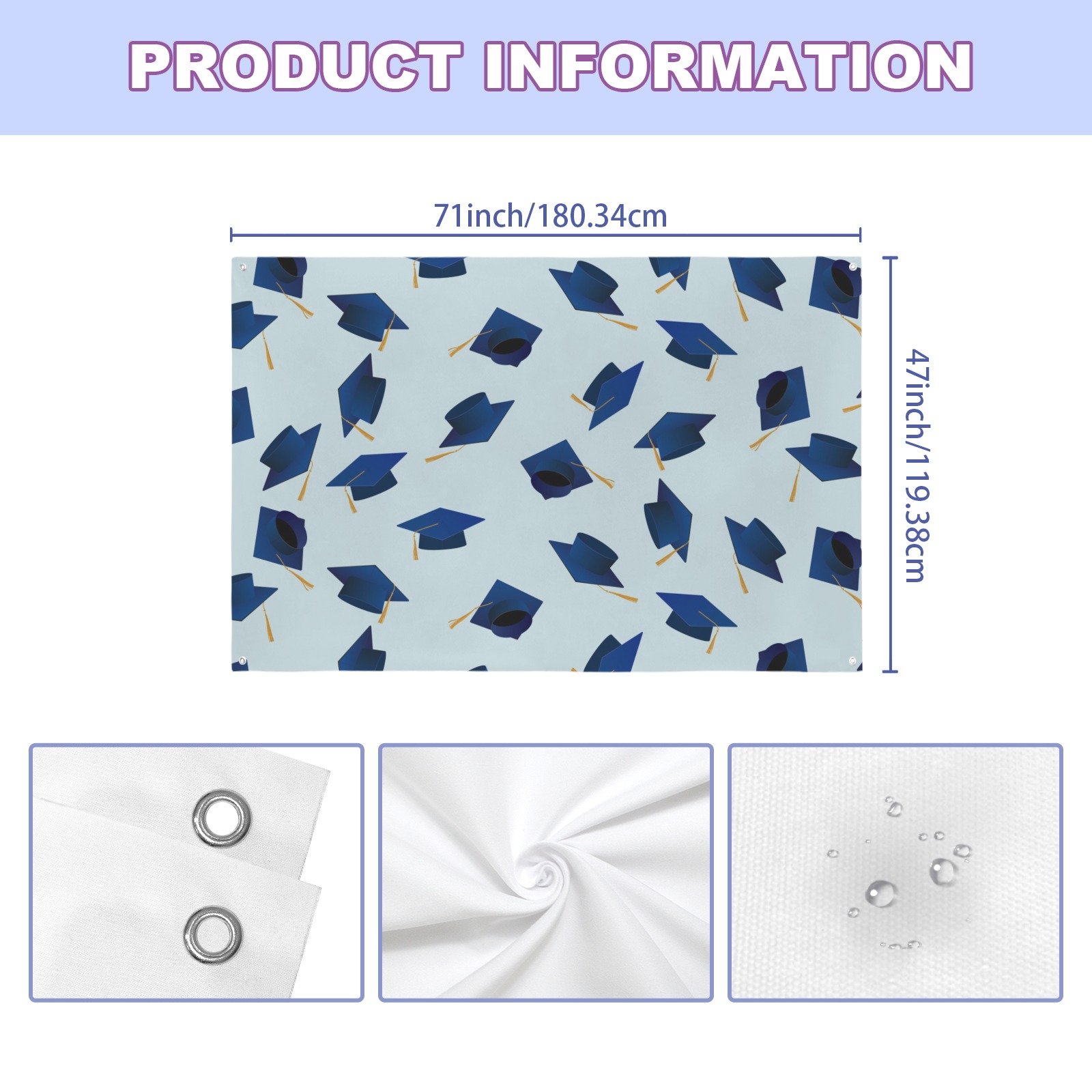 Festival Banner 71x47inch