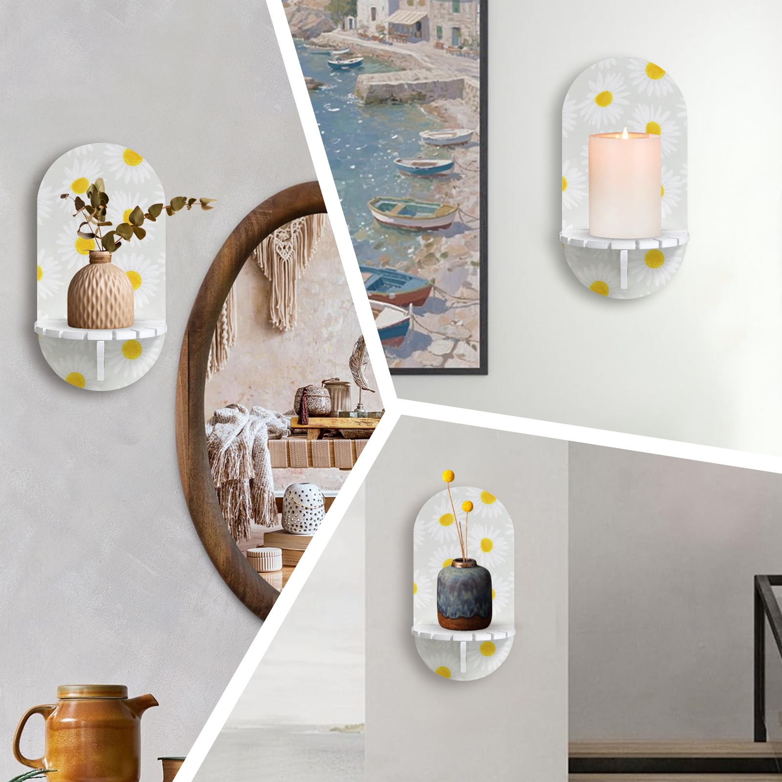 Wall Mounted Candle Holder