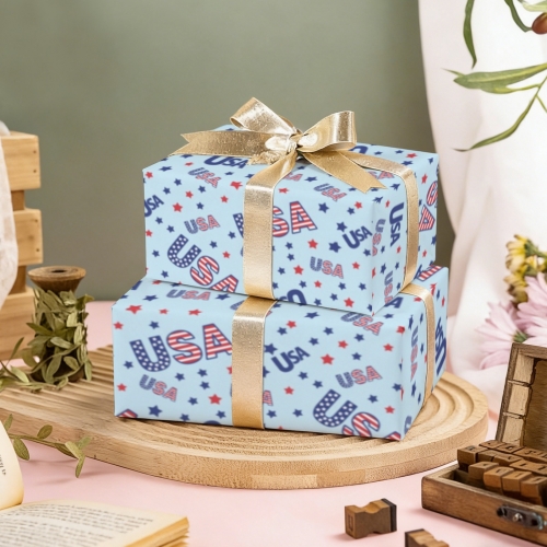 Gift Wrapping Paper-Coated Paper 58"x 22"(2 Rolls)
