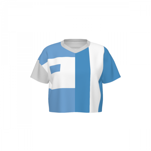 Women’s Cropped V-Neck Soccer Jersey