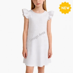 Children’s Flutter Sleeve Dress
