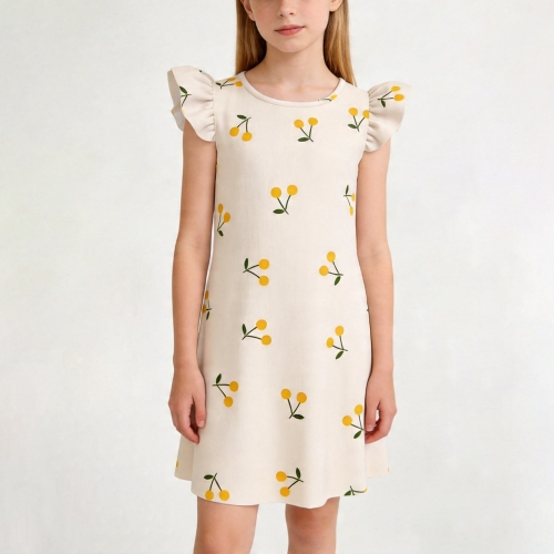Children’s Flutter Sleeve Dress
