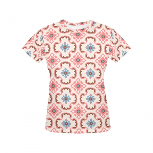 Women's All Over Print Crew Neck T-Shirt (Model T40-2)