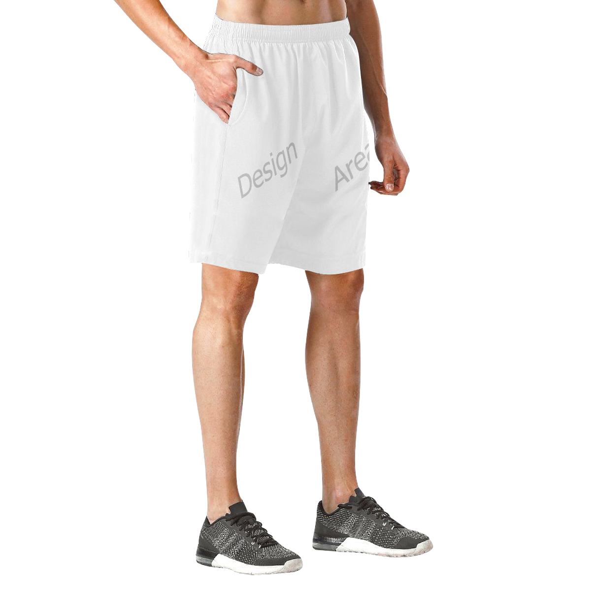 Men's All Over Print Elastic Beach Shorts (Model L20)