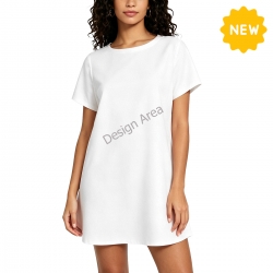 Women's Round Neck Short Sleeve Dress