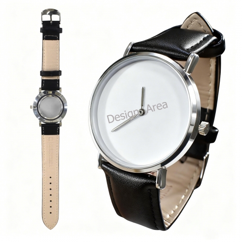 Classic Leather Strap Watch (019)