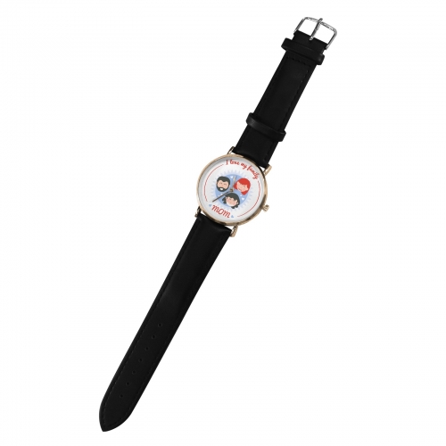 Classic Leather Strap Watch (019)