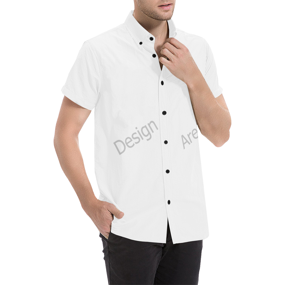 Men's All Over Print Short Sleeve Shirt (Model T53)
