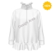 Girls’ Half-Zip Ruffle Hem Sweatshirt