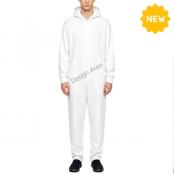 Men's Hooded Jumpsuit (Cuff)