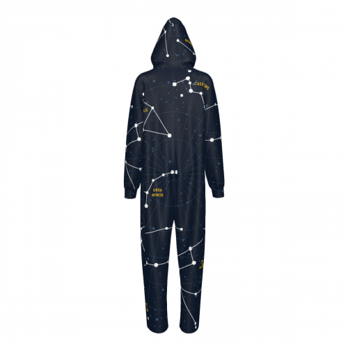 Men's Hooded Jumpsuit (Cuff)
