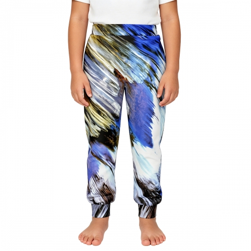 Children's Drawstring Cuffed Sweatpants