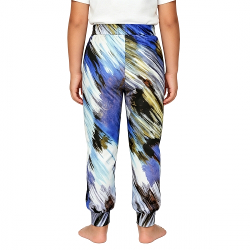 Children's Drawstring Cuffed Sweatpants